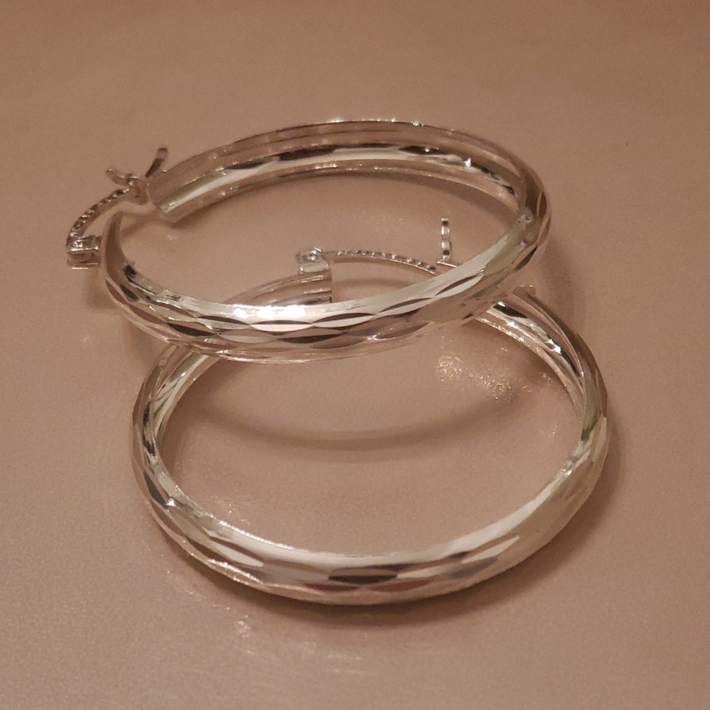 Silver 925 earrings - Picture 2 of 4